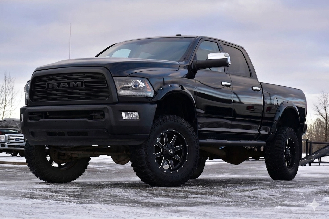 For 2013-2018 Dodge Ram 2500 3500 Grill Limited Style Front Grille Matte Black