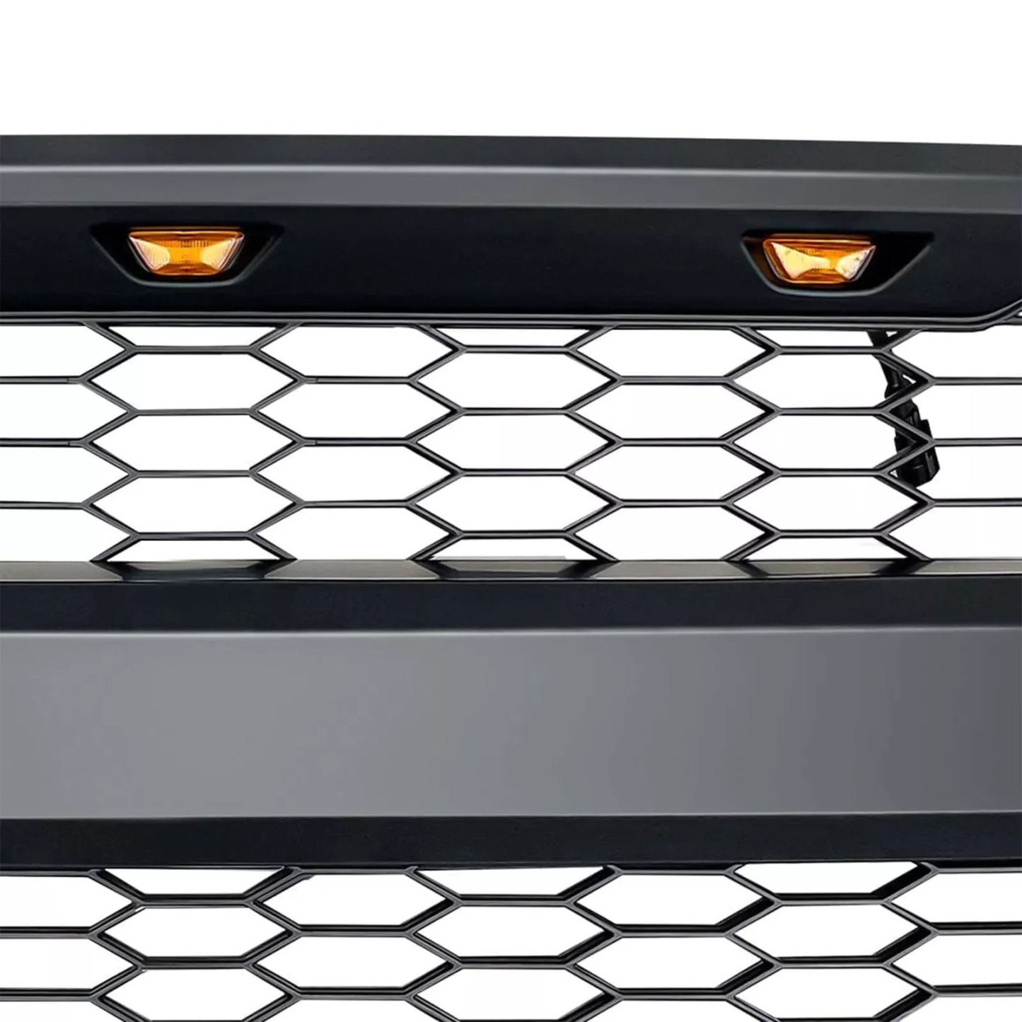 Front Raptor Style Grille For 2009-2014 Ford F150 Grill Mesh with LED+ Turn Light