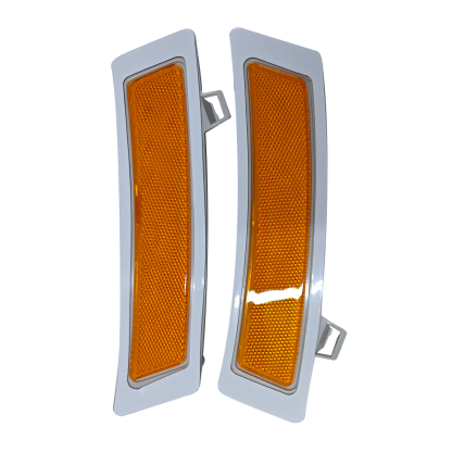Front Bumper Amber Reflector Side Marker Light For 2011-2013 BMW E70 X5 Lci