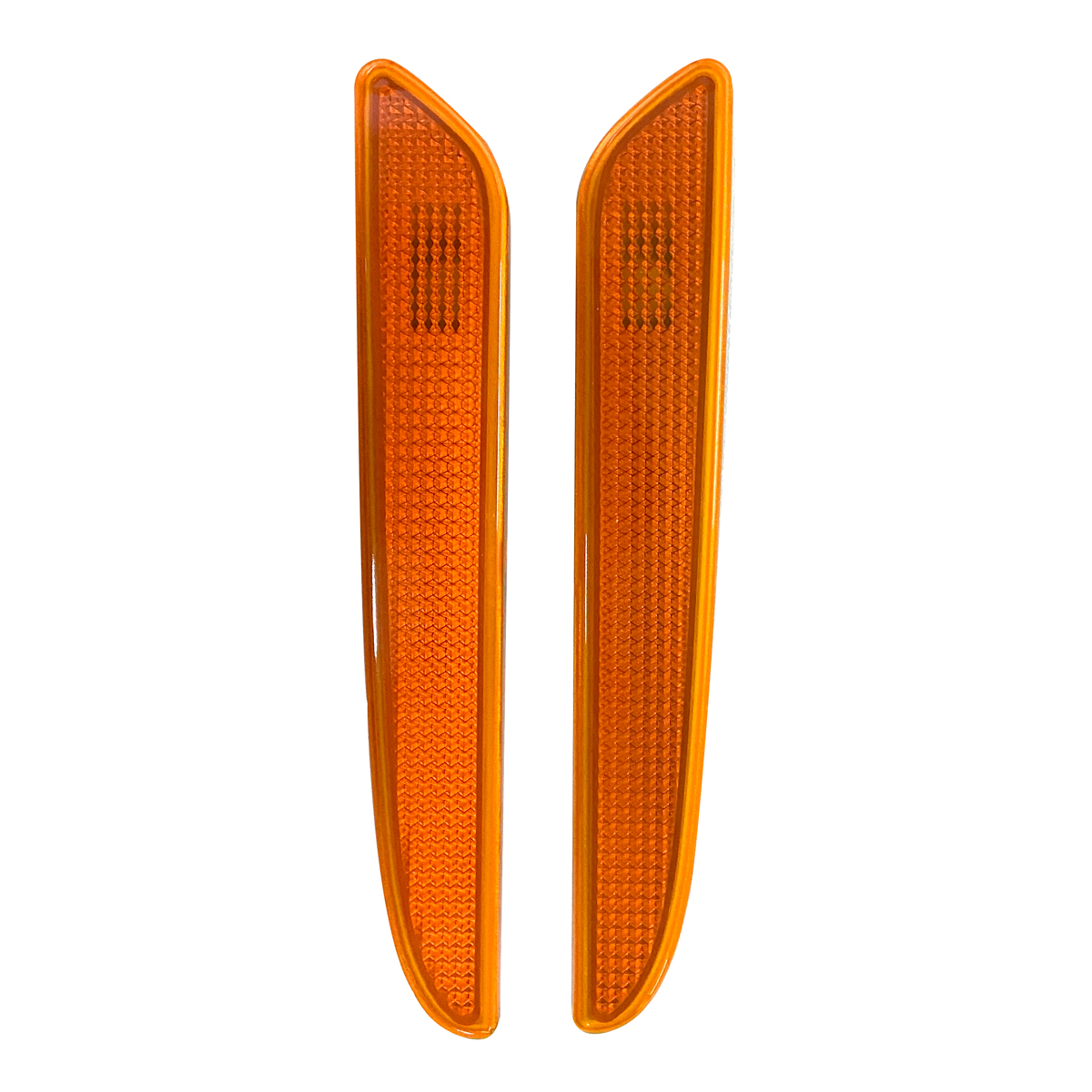 Front Bumper Amber Side Marker Light Cover For Mercedes Benz E-Class W211 2007-2009