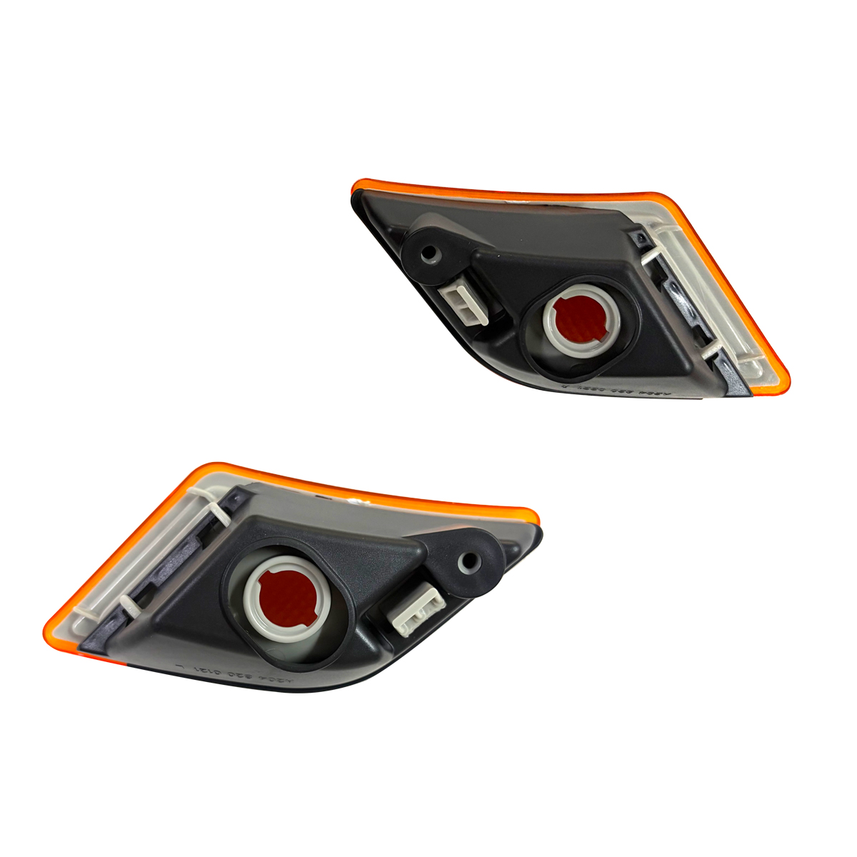 Front Bumper Amber Side Marker Light Cover For Mercedes Benz W204 C300 C230 C350