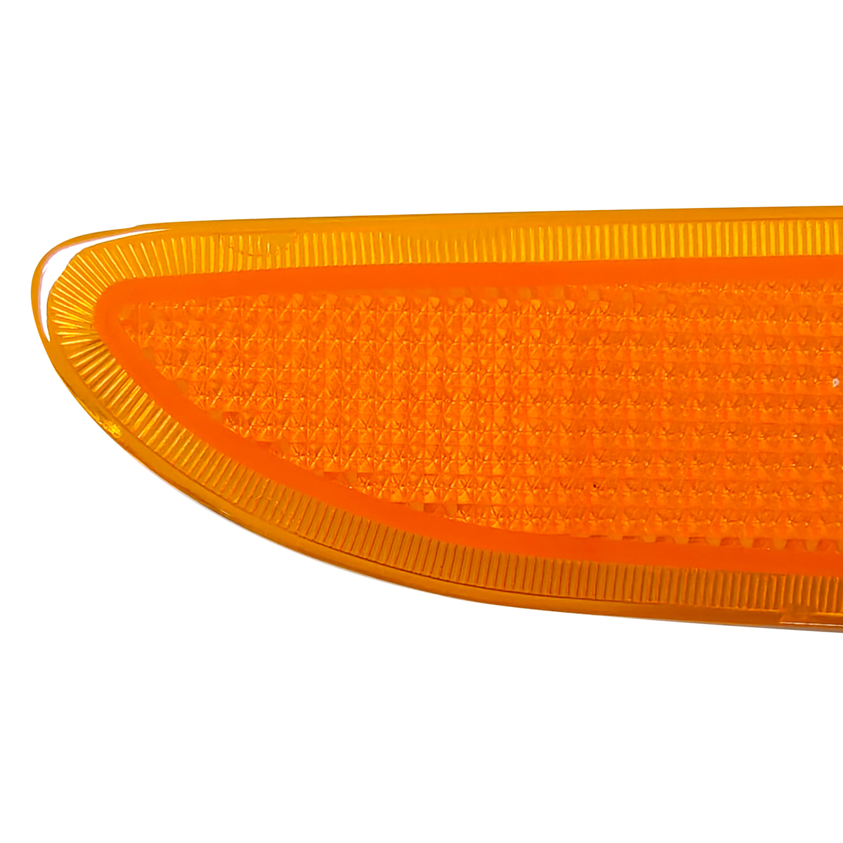 Front Bumper Amber Side Marker Light Cover For 2003-2009 Mercedes Benz CLK320 CLK350 CLK500 