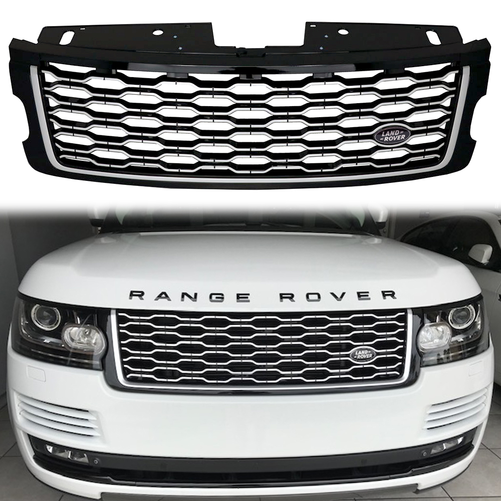 Front Upper Facelift Grill For 2013-2017 Range Rover Vogue L405 Grille with Emblem 