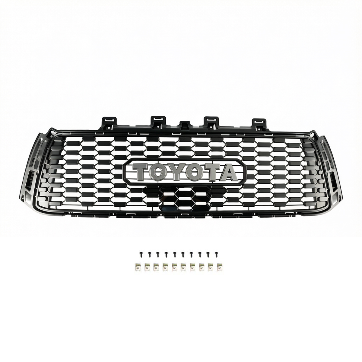 Front Grille For 2010-2013 Toyota Tundra Trd Pro Grill With LED Light