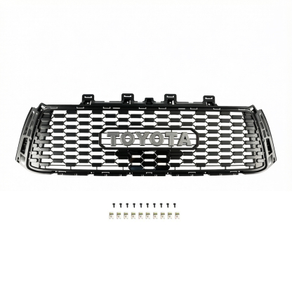 Front Grille For 2010-2013 Toyota Tundra Trd Pro Style Grill With LED Lights