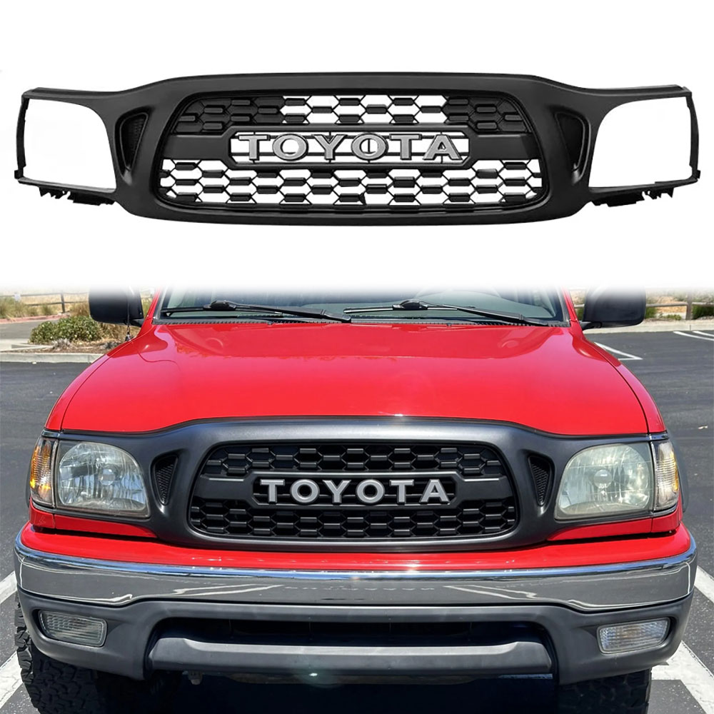 Front Grill For 2001 2002 2003 2004 Toyota Tacoma Grille w/Letter 