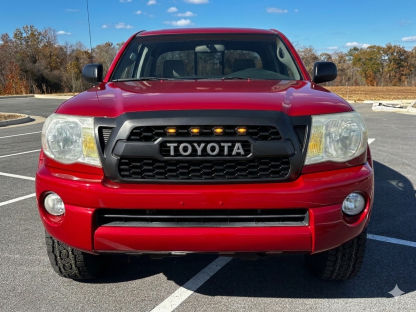 For 2005-2011 Toyota Tacoma Grill TRD PRO Style Front Grille Matte Black Mesh W/ LED Light