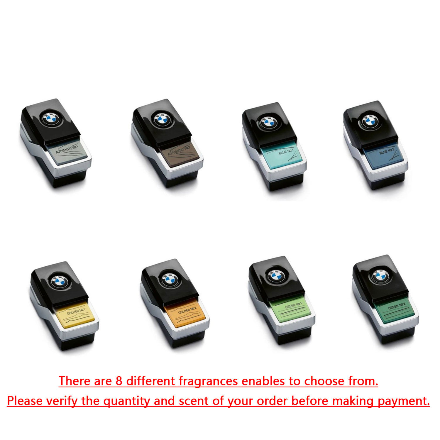 Original Series Ambient Air Scent For BMW 5 6 7 X3 X4 X5 X6 X7 Series Ambient Air Scent