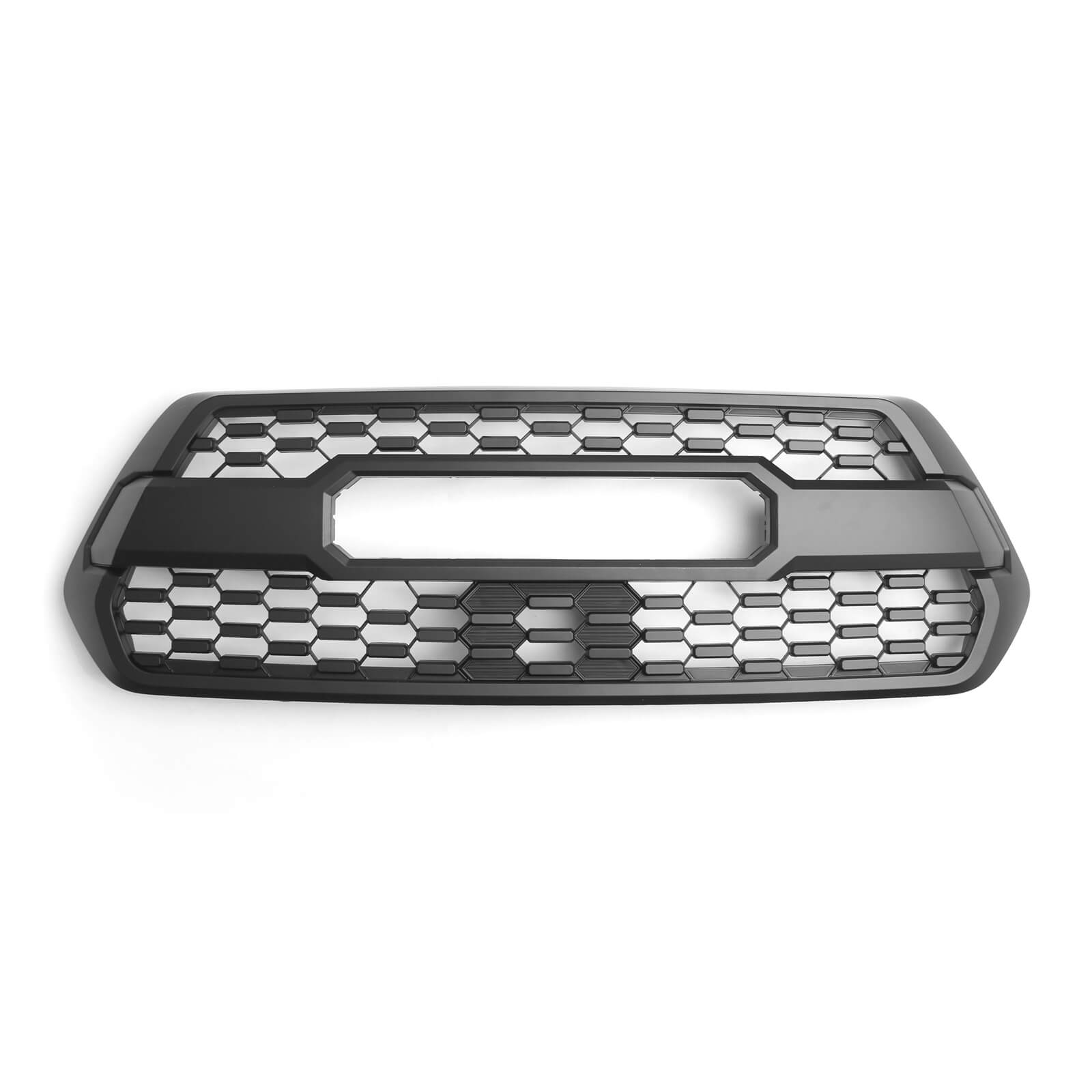 For 2016-2022 Tacoma TRD Pro Front Grille Bumper Hood Matte Black Grill W/Letter