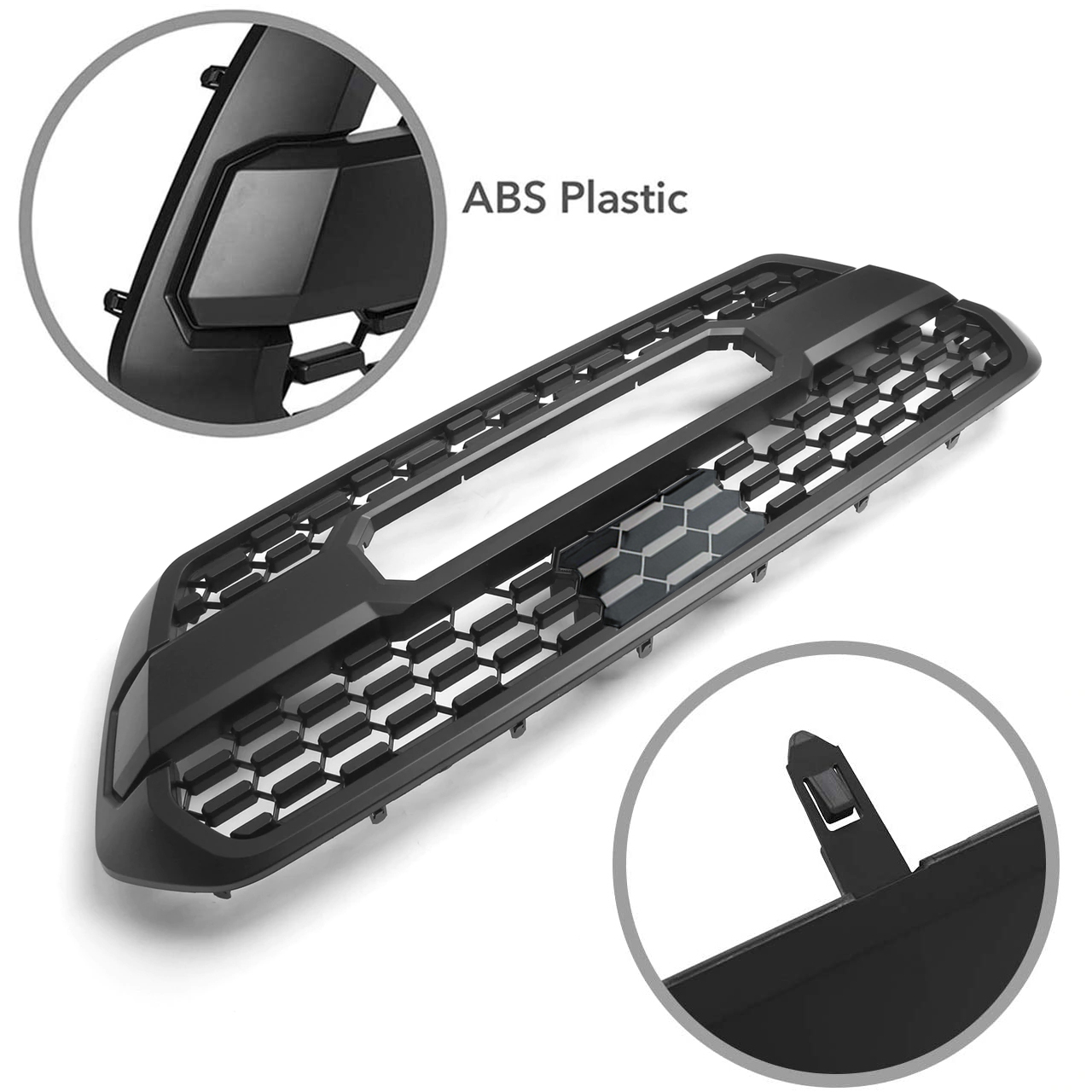 Front Grill For 2016-2023 Toyota Tacoma TRD Pro Grille With LED Lights