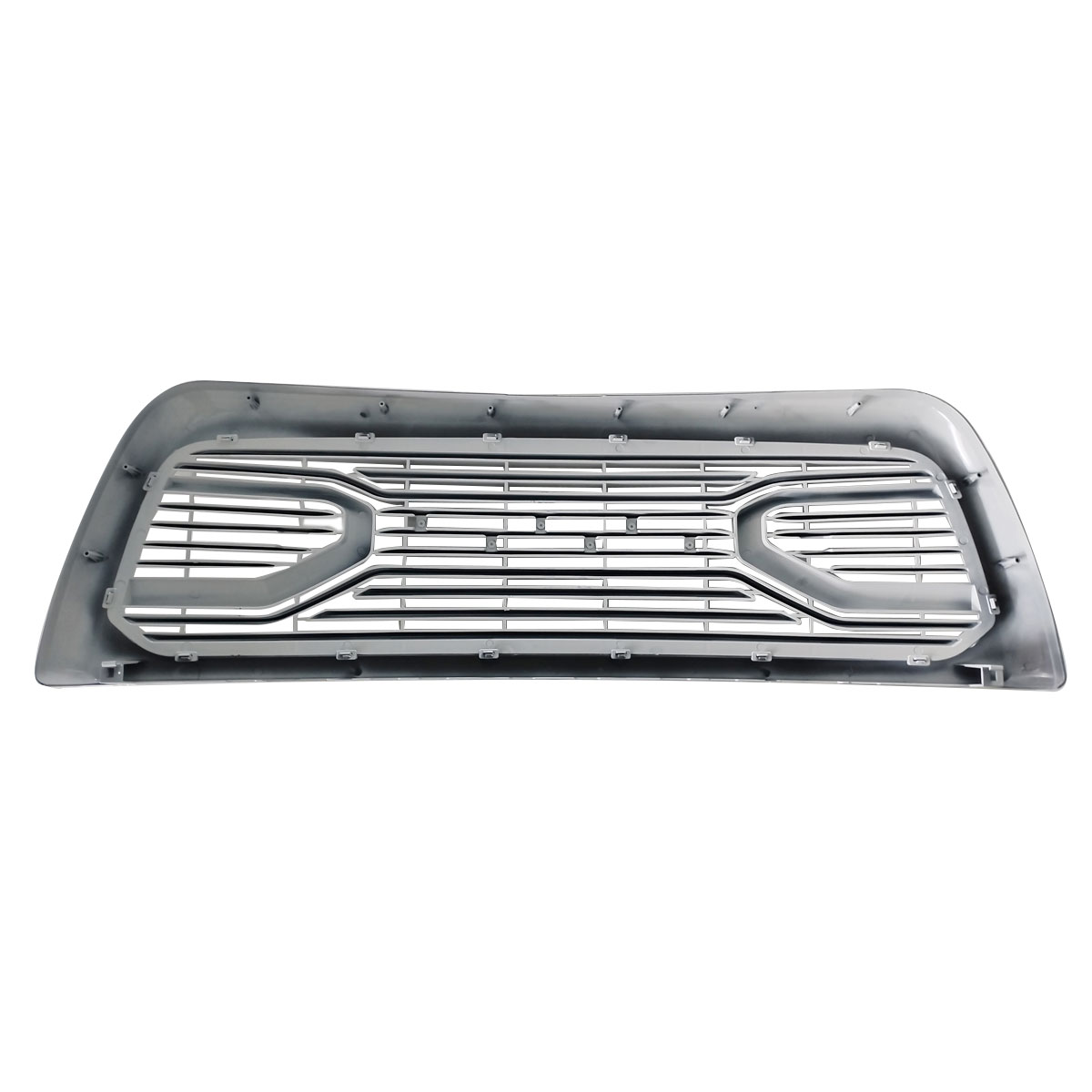 For 2013-2018 Dodge Ram 2500 3500 Grille Big Horn Style Front Grill Bright White Mesh with Letter