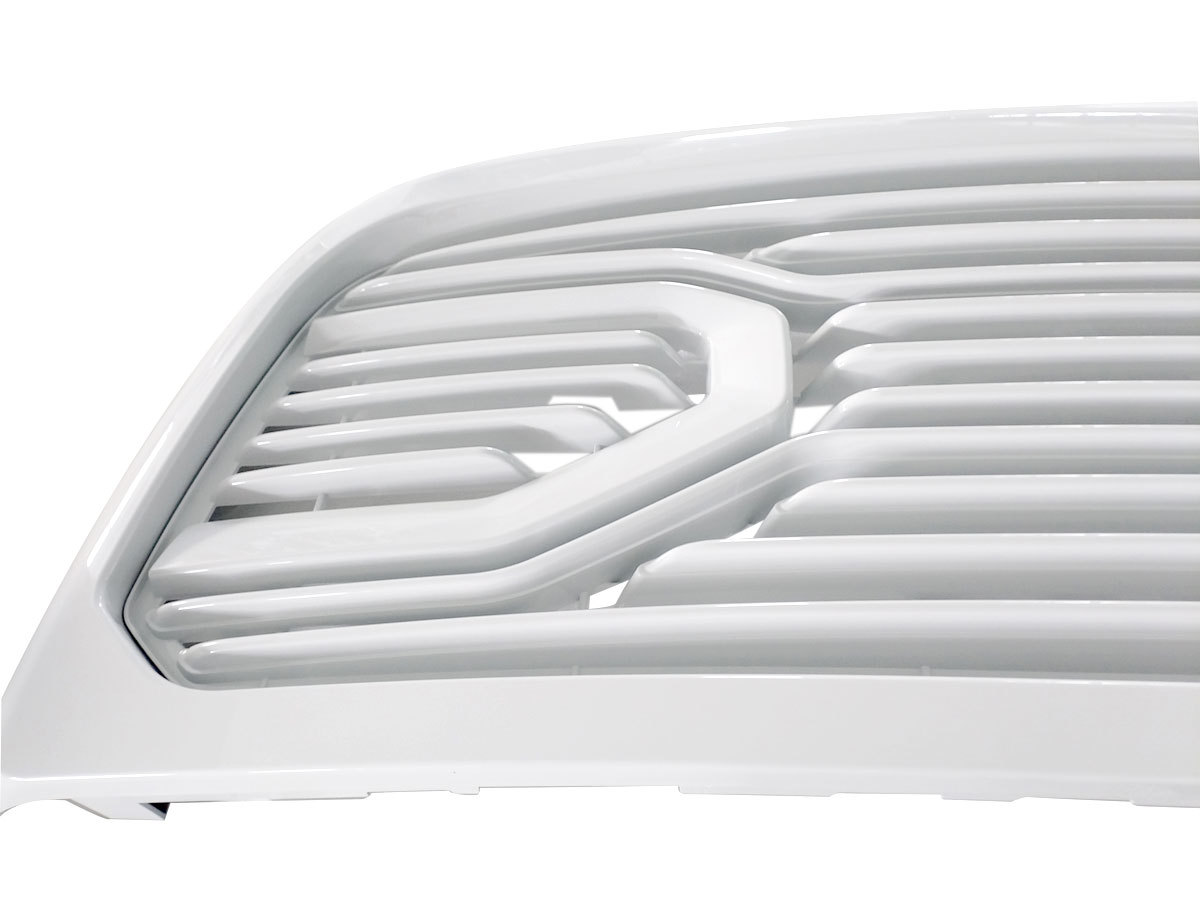 For 2013-2018 Dodge Ram 2500 3500 Grille Big Horn Style Front Grill Bright White Mesh with Letter