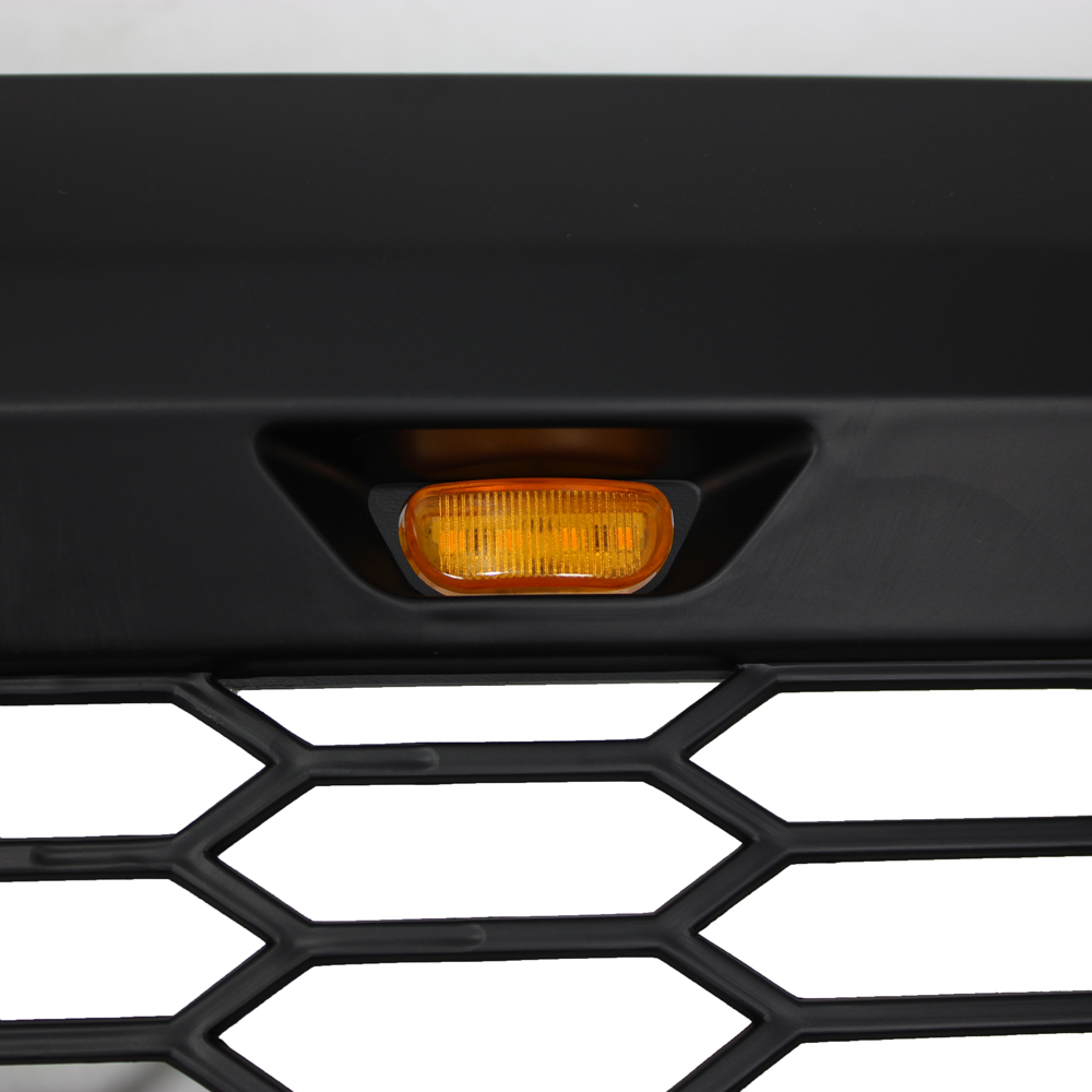Grille For 2014-2015 Chevrolet Silverado 1500 Front Grill With Letter Matte Black