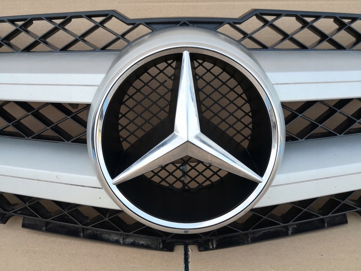 Grill Silver Front Grille for Mercedes Benz X204 GLK350 2010 2011 2012