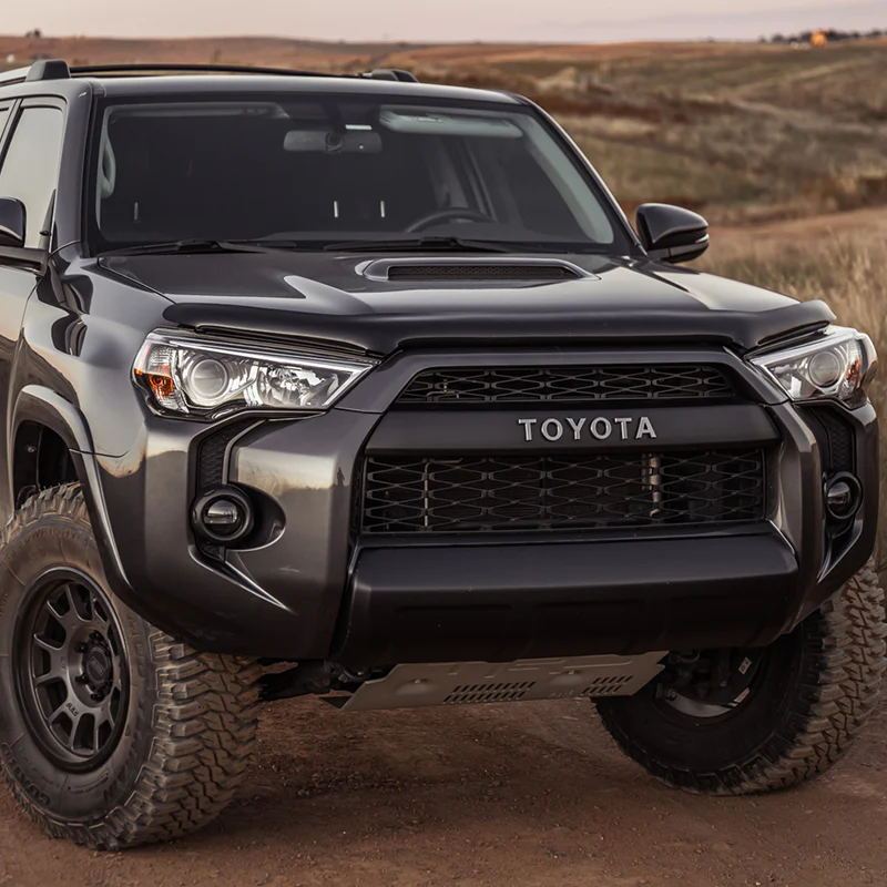 2 Piece Front Bumper Grille Fit Toyota 4Runner TRD PRO 2020-2023 Grill With Letter