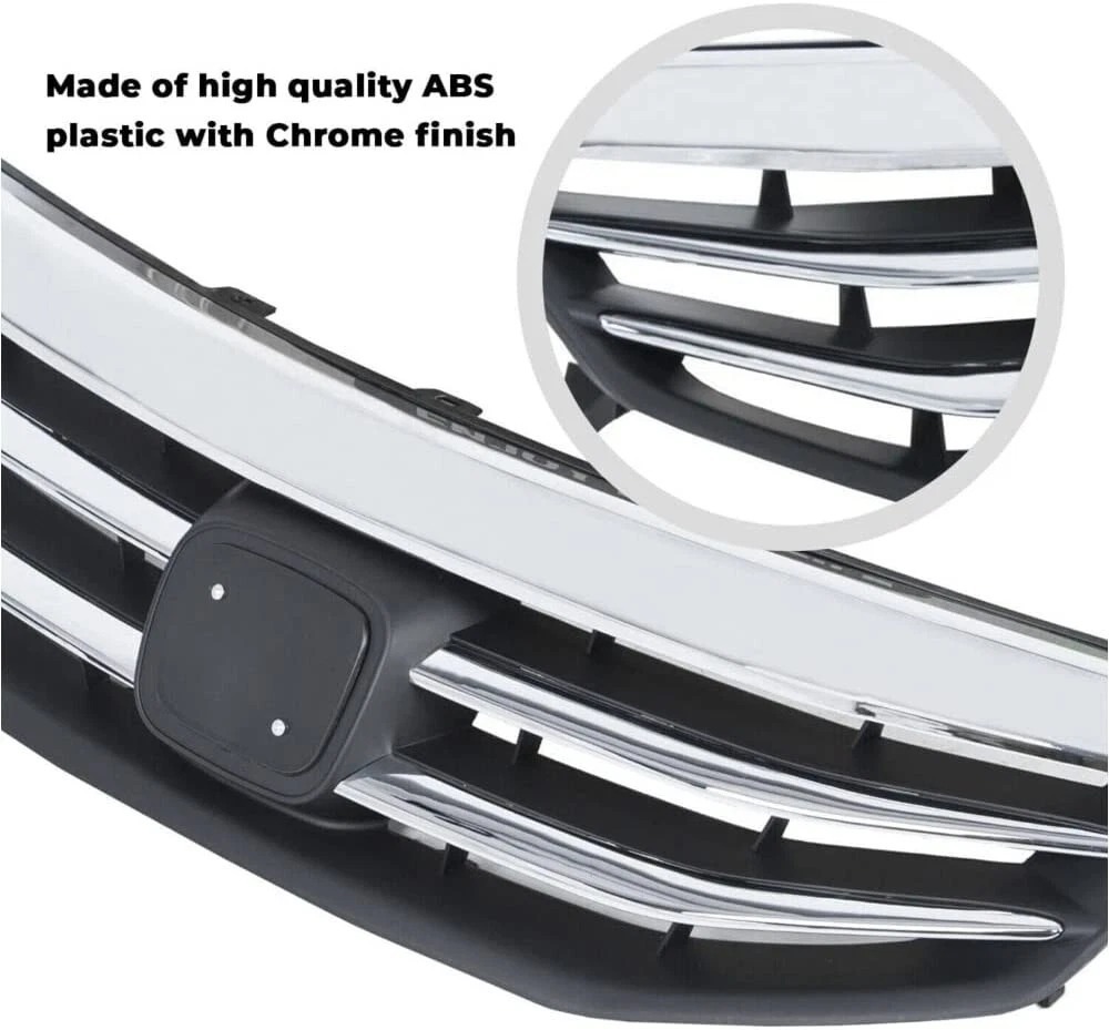 For 2011 2012 Honda Accord Sedan Front Grill Grille 71121-TA0-A11