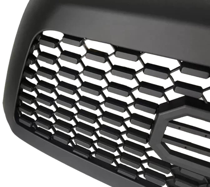 For 2010-2018 Toyota Sequoia Grille Matte Black Front Grill W/ Letters 