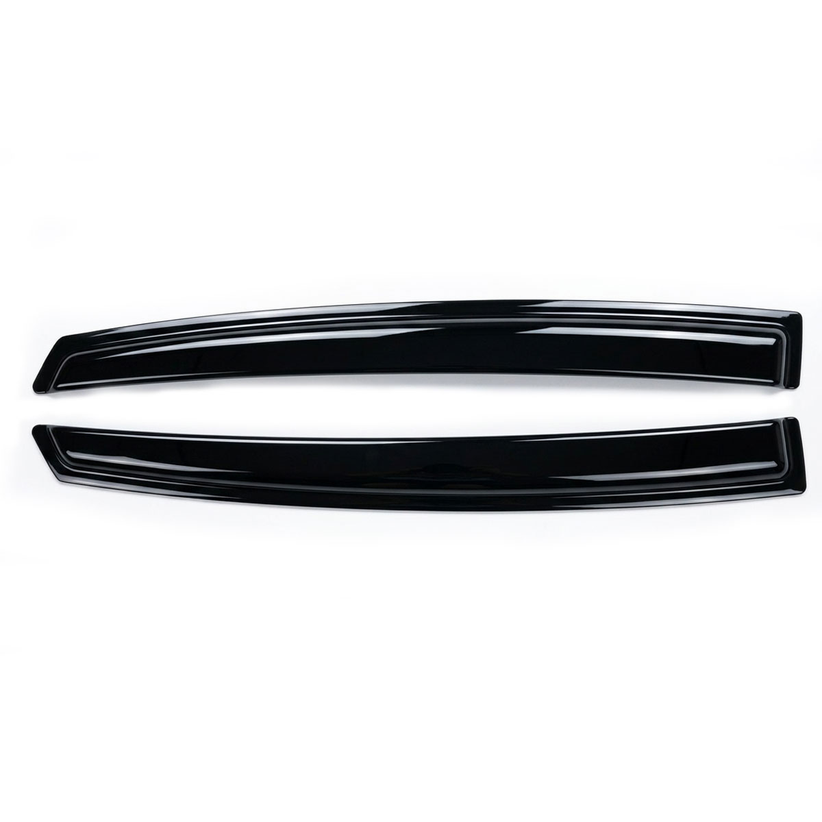 Window Visors Rain Glossy Black Guards Shield for Honda Accord 2018-2022