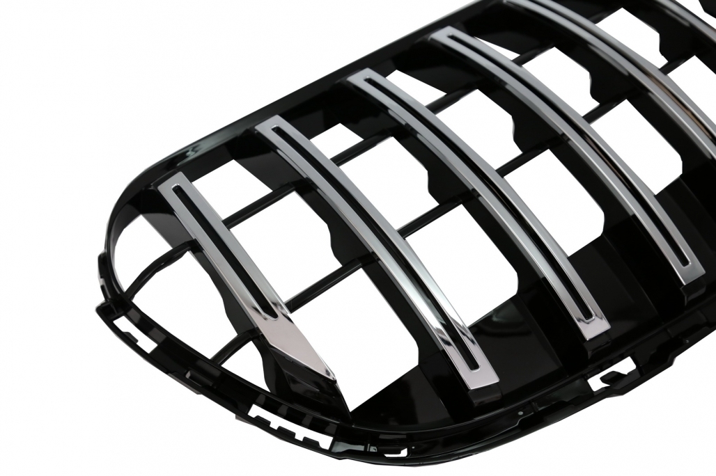 GTR Grille W/Emblem for Mercedes Benz X253 GLC-CLASS GLC300 GLC43 2015-2019 