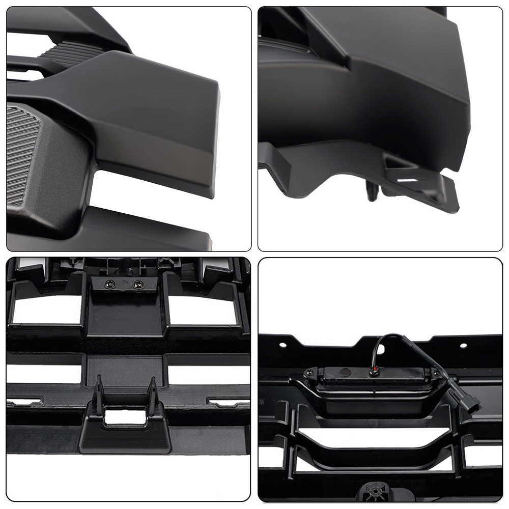 For 2024-2025 Ford F150 Grill Upgrade Raptor Style Front Grille With LED Light & Letter