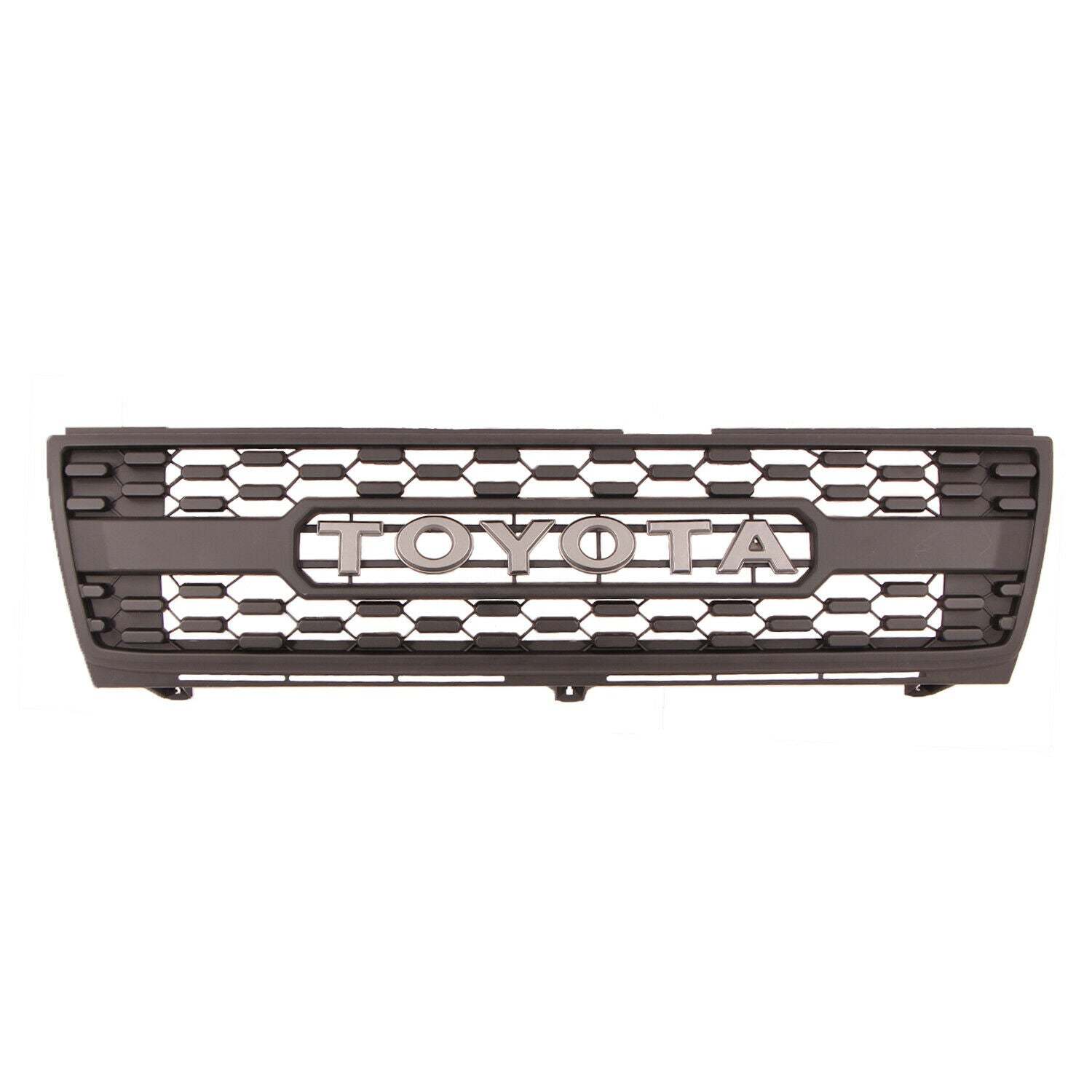 Front Grille For Tacoma 1997-2000 Grill Bumper Mesh w/Letter Matte Black