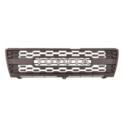 Front Grille For Tacoma 1997-2000 Grill Bumper Mesh w/Letter Matte Black