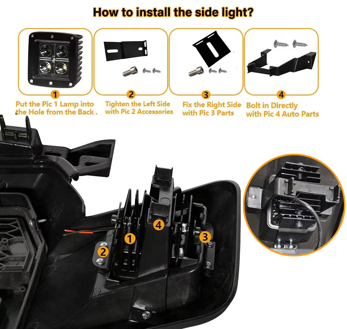 For 2018-2020 Ford F150 Grill Raptor Style Front Grille W/Led Lights w/Letter