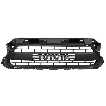 Front Grille For Toyota Tacoma 2012-2015 Grill Mesh with Letter Matte Black