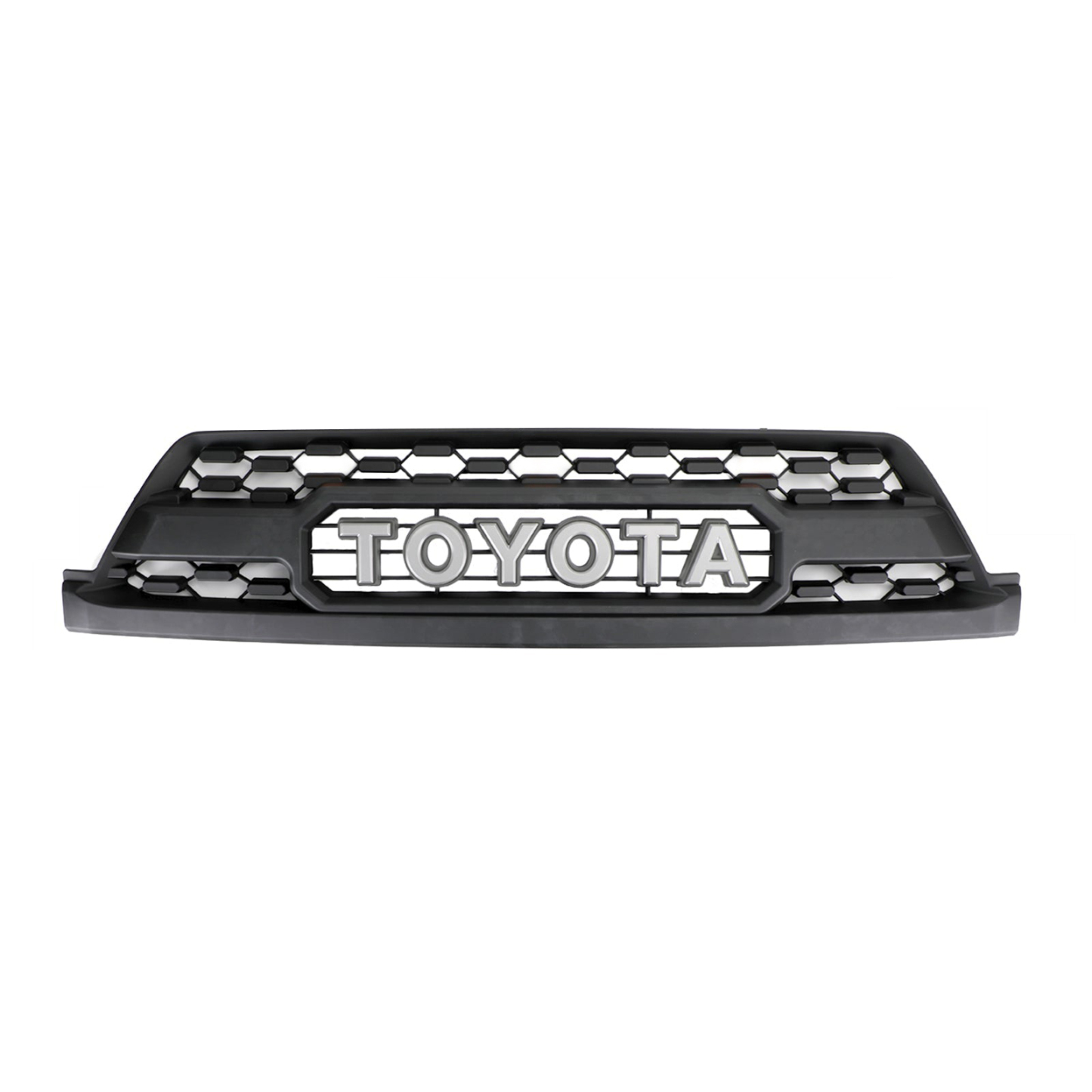 Matte Black Front Grille For Toyota 4Runner 2003-2005 Grill with Light & Letter