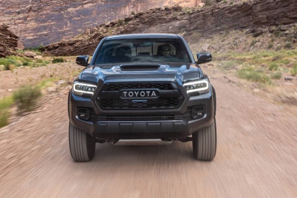For 2016-2023 Toyota Tacoma Front Bumper Grill With Letter & Garnish Sensor