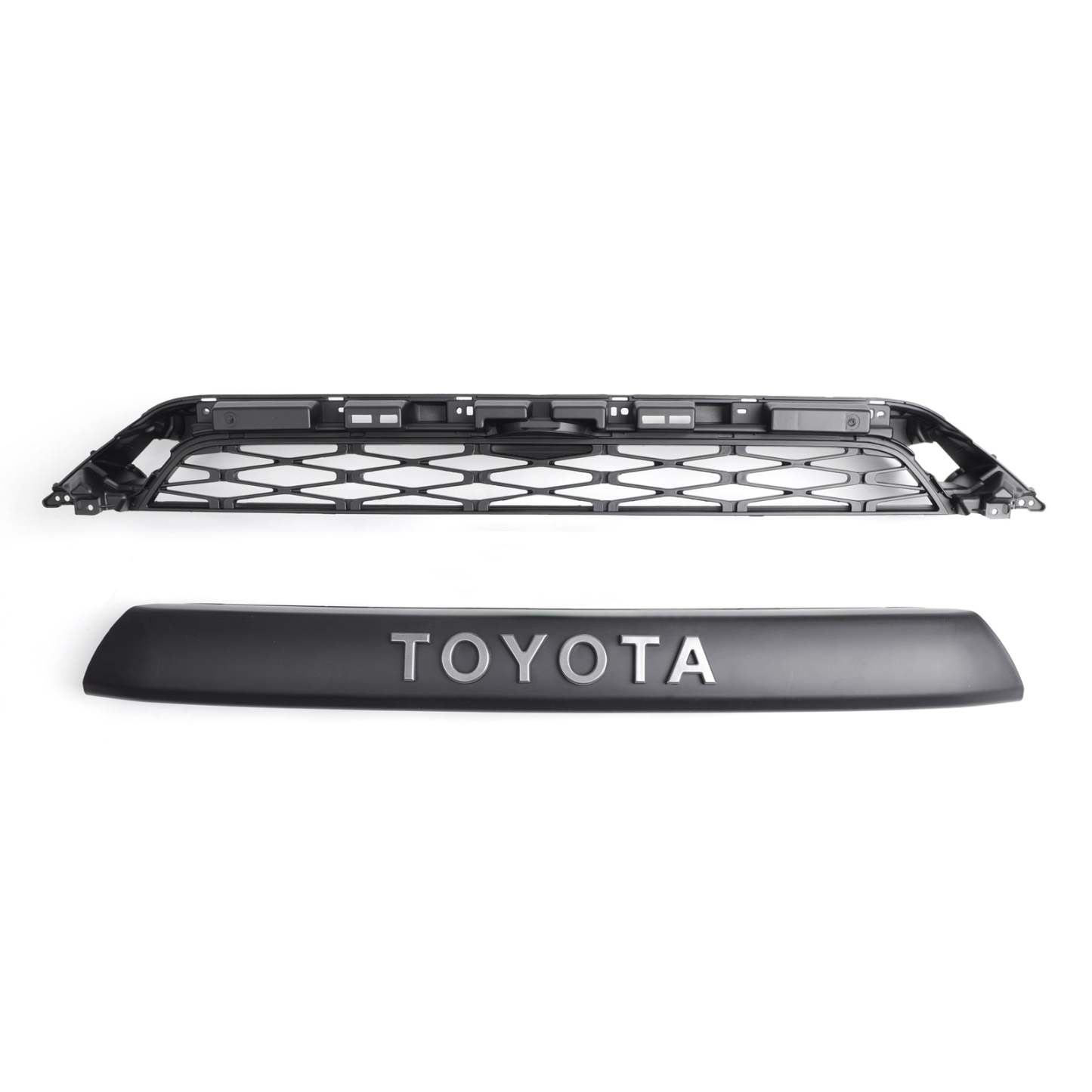 For 2014-2019 Toyota 4Runner TRD Pro Style Grille Matte Black Front Grill W/ Letters