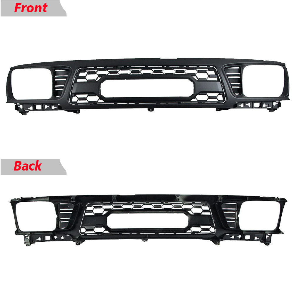 For Toyota Tacoma 1995 1996 Front Grill Upper Grille With Letter w/LED