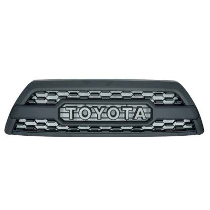 For Toyota 4Runner 2006-2009 Trd Pro Style Grill Front Grille W/ Led Light Matte Black