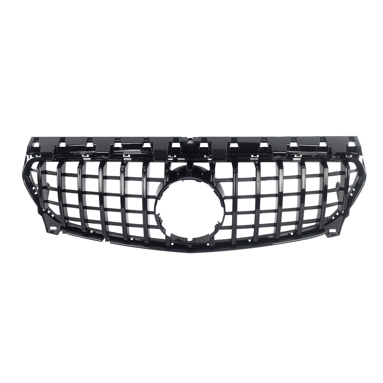 GT R Front Grill W/Emblem For Mercedes Benz W117 CLA Class CLA250 2013-2019