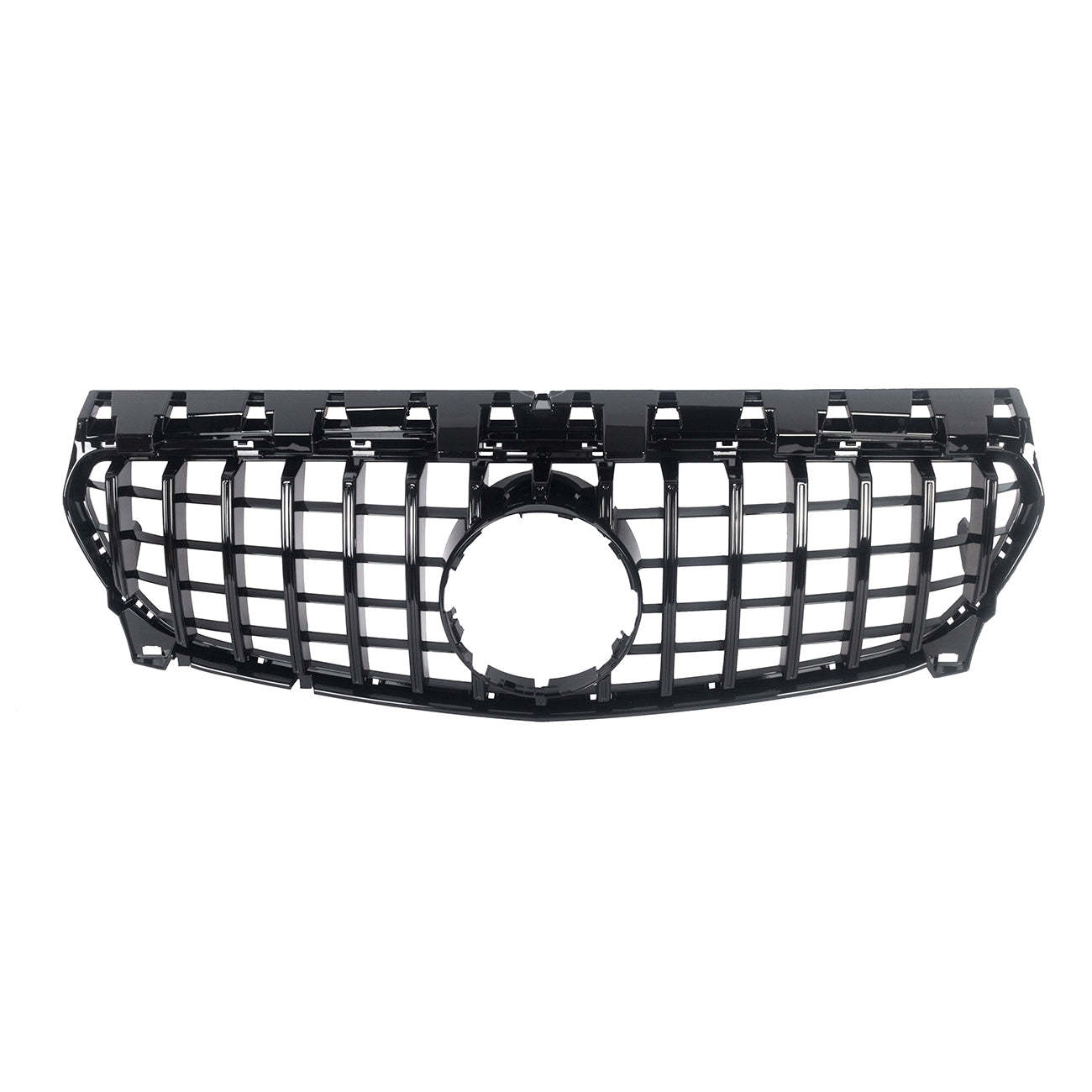 GT R Front Grill W/Emblem For Mercedes Benz W117 CLA Class CLA250 2013-2019