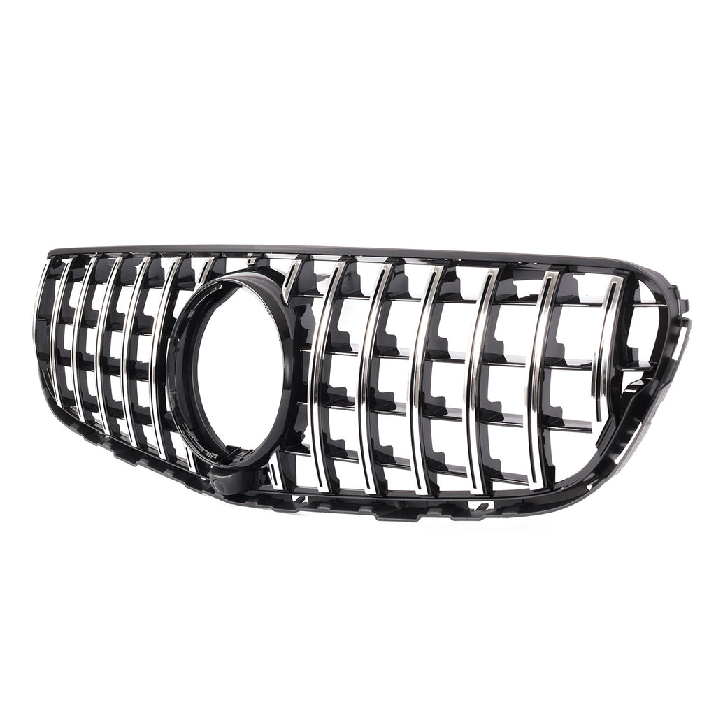 GTR Grille W/Emblem for Mercedes Benz X253 GLC-CLASS GLC300 GLC43 2015-2019 