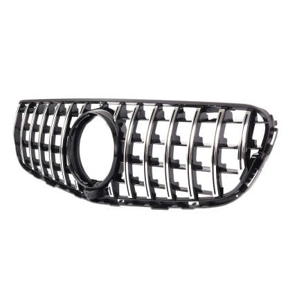 GTR Grille W/Emblem for Mercedes Benz X253 GLC-CLASS GLC300 GLC43 2015-2019 