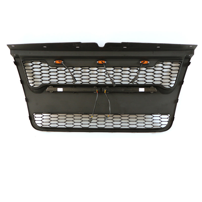 Front Grille For FORD EXPLORER 2006-2010 w/ Light Bar w/Letters Matte Black
