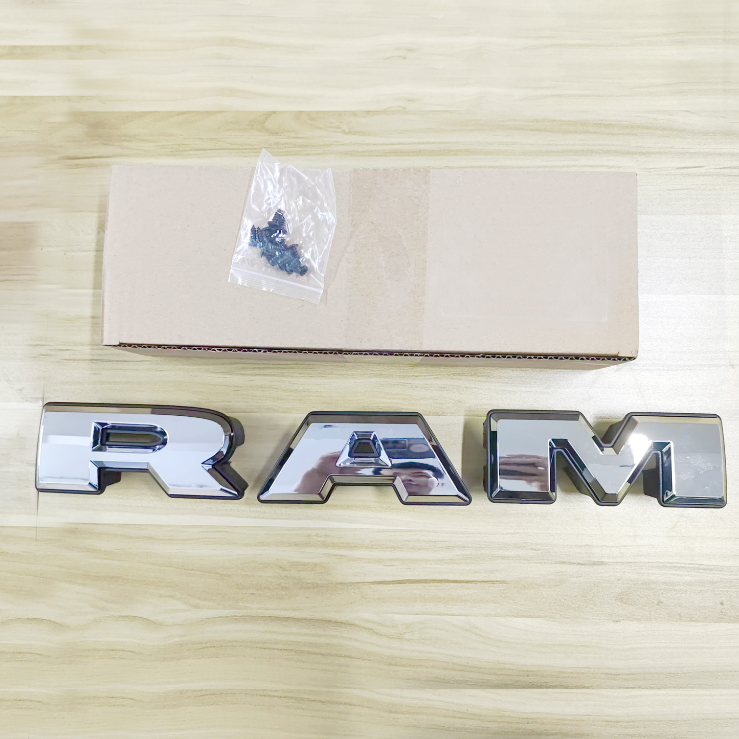 Front Grille for 2013-2018 RAM 2500 3500 Big Horn Style Chrome Grill W/ Letters