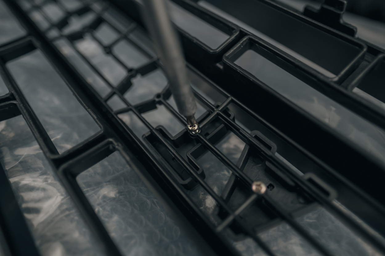 Front Grille For Toyota Tacoma 2012-2015 Grill Mesh with Letter Matte Black