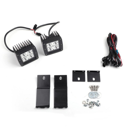 Square LED Side Light for 2018-2020 Ford F150 F-150 Raptor Style Front Grill