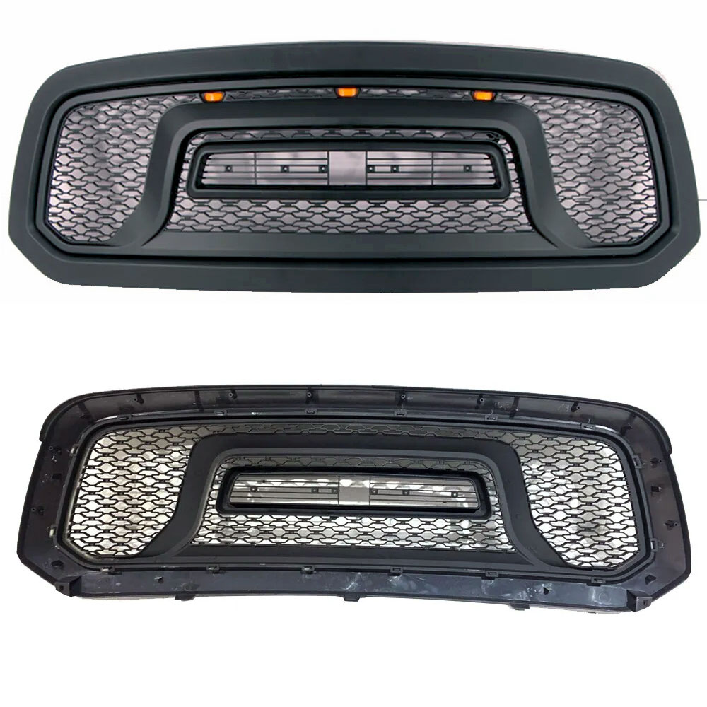 For 2013-2018 Dodge RAM 1500 Rebel Style Front Grille w/ Letter