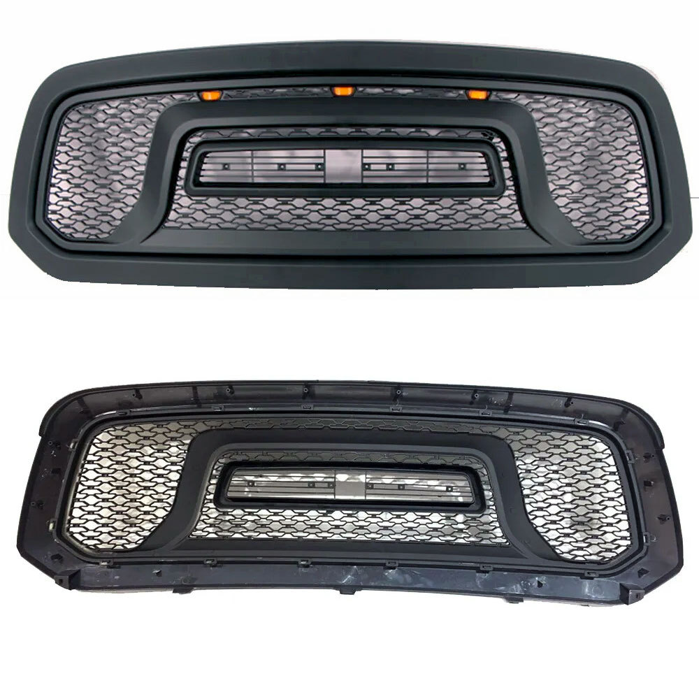 For 2013-2018 Dodge RAM 1500 Rebel Style Front Grille w/ Letter