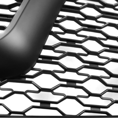 For 2009 2010 2011 2012 Dodge Ram 1500 Front Grille Rebel Style Grill with LED Light & Letter