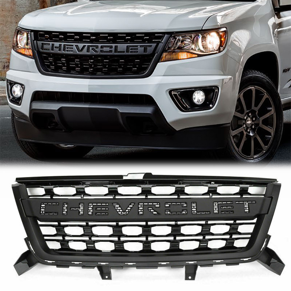 Front Upper Grill Grille For Chevrolet Colorado Z71 WT LT 2015-2020