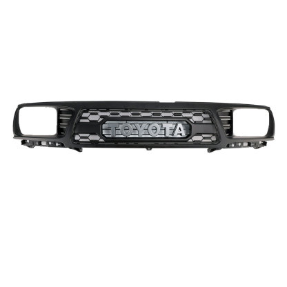 For 1995 1996 Toyota Tacoma Grill Trd Pro Style Front Grille With Letter Matte Black