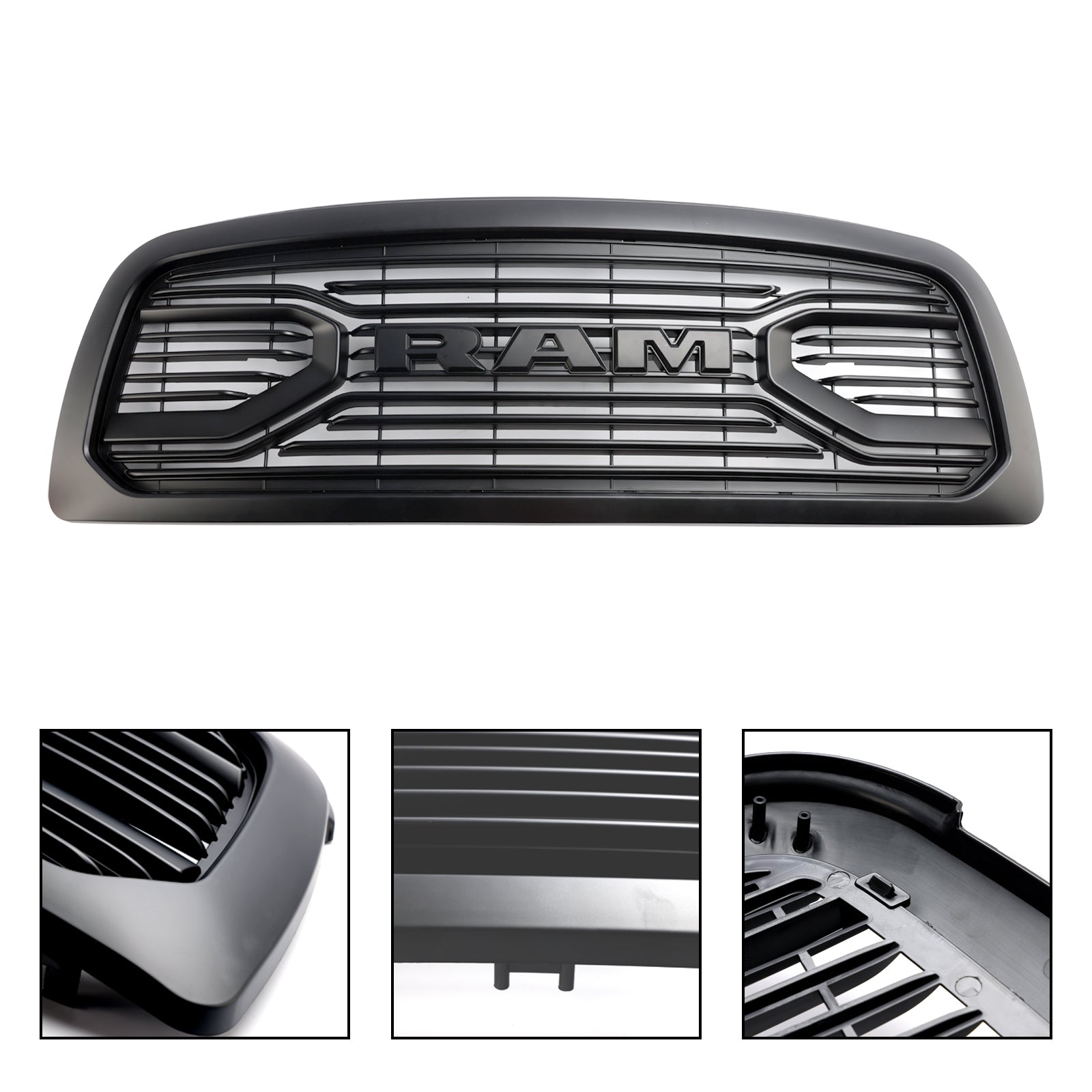 Front Grille For 2009-2012 Dodge Ram 1500 Big Horn Style Grill With Letter