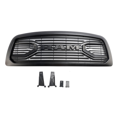 For 2009 2010 2011 2012 Dodge Ram 1500 Front Grille Big Horn Style Grill with Letter