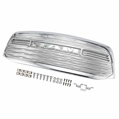 Chrome Front Grill For 2006-2008 Dodge Ram 1500 Grille Limited Style Mesh with Letter