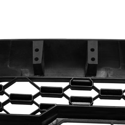 Front Grill For Toyota Tacoma 2005-2011 Bumper Hood Mesh Grille Matte Black W/Letters